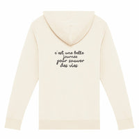 Gilet zippé Belle journée pour sauver des vies