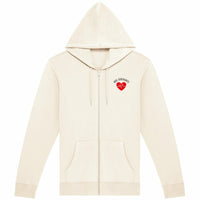 Gilet zippé Aide soignante coeur