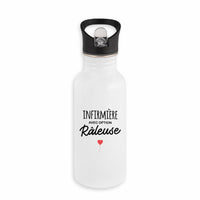 Bouteille / Gourde Infirmière option râleuse