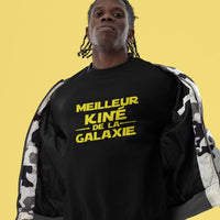 Sweat kinésithérapeute. Idée cadeau homme et femme. Vêtement en coton biologique ou recyclé. Cadeau original et décalé pour homme, femme, de 20 à 70 ans. Noel, saint valentin, fete des peres.