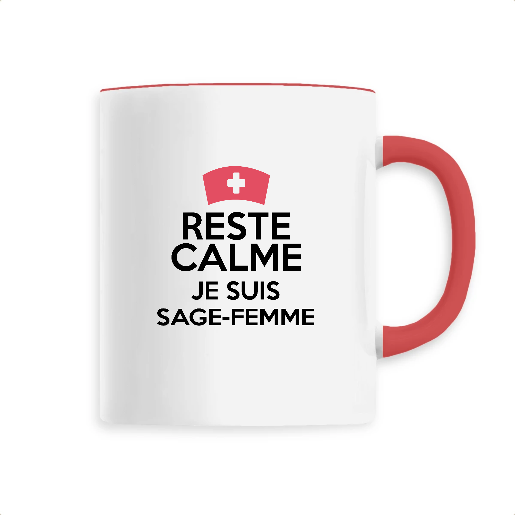 Mug madame l'aide-soignante - cadeau femme pour aide-soignante humour