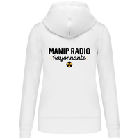Manip Radio Rayonnante | Gilet Zippé femme