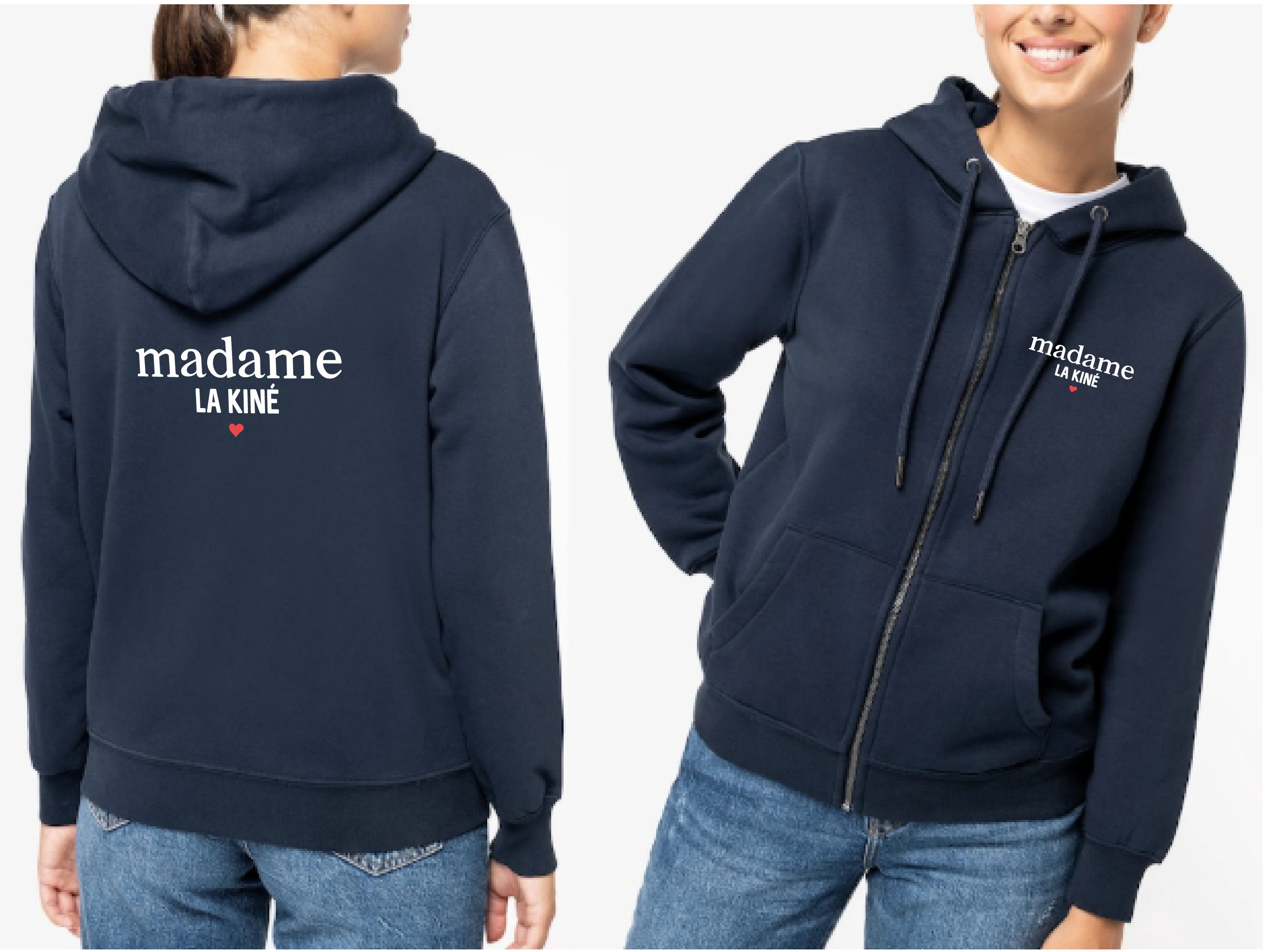 Gilets Zippé  Kinésithérapeuthe
