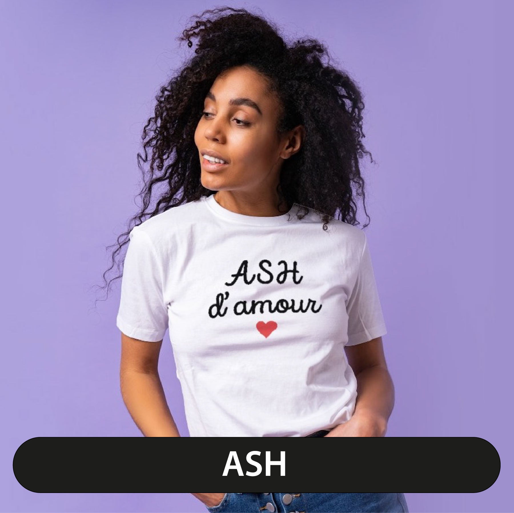 T-shirt pour ASH
