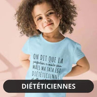 Vêtements enfants Diététiciennes Tshirts body bavoir