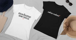 Cadeau personnalisé pour Noël, anniversaire, ou fête des mères. Tshirt en coton bio. Idée cadeau original pour femme. Infirmière ou personnel soignant.