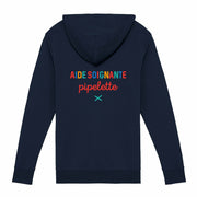 Gilet zippé Aide soignante Pipelette