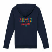 Gilet zippé auxiliaire puériculture pipelette