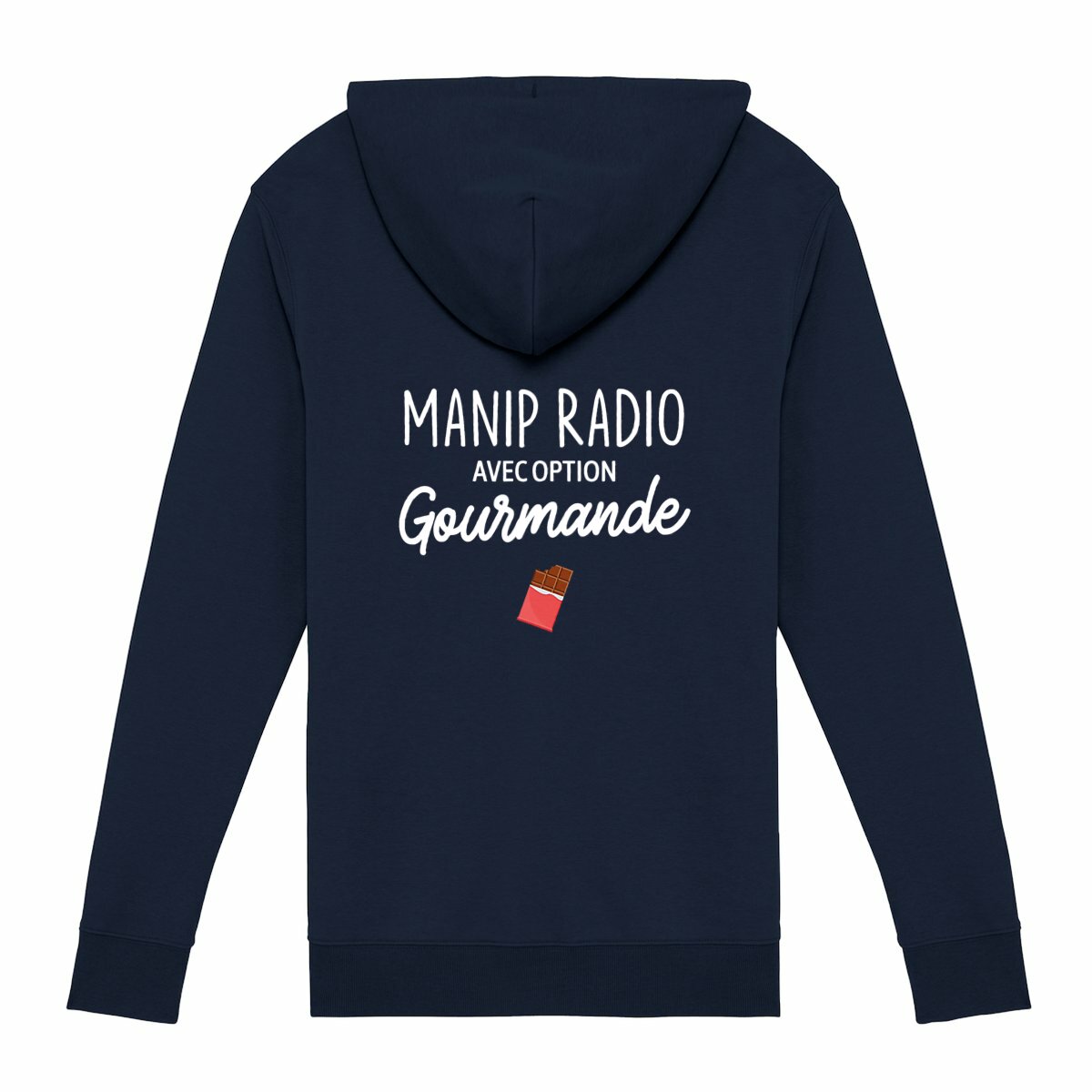Gilet zippé Manip radio option gourmande - dos_0
