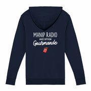 Gilet zippé Manip radio option gourmande - dos_0