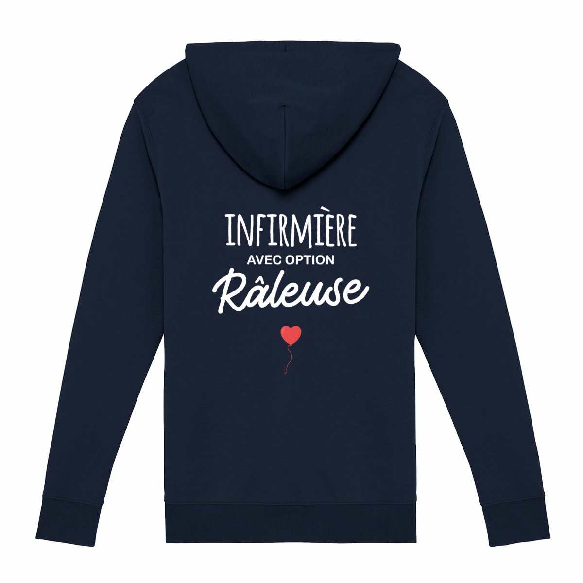 Gilet zippé Infirmière option râleuse