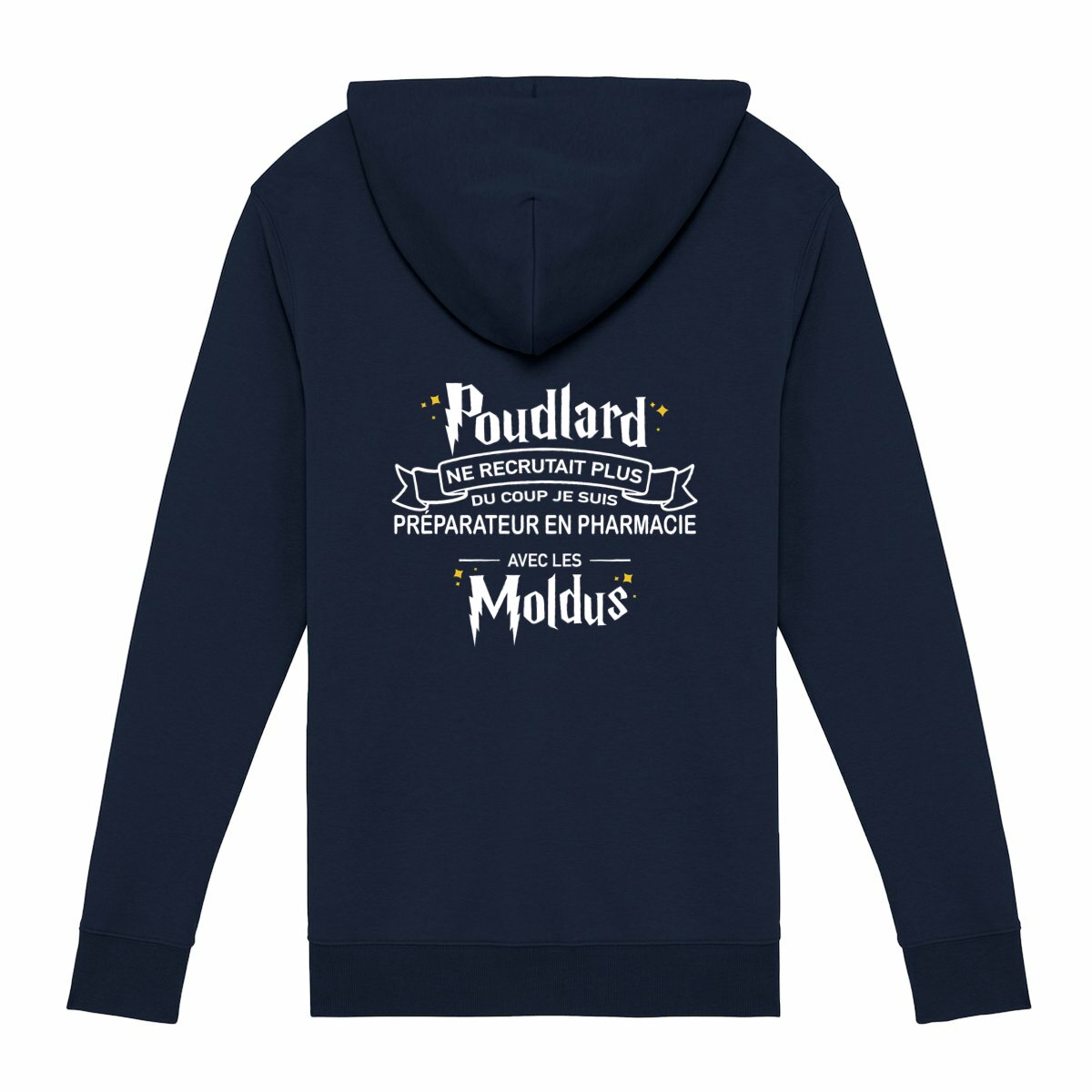 Gilet zippé preparatrice pharmacie poudlard