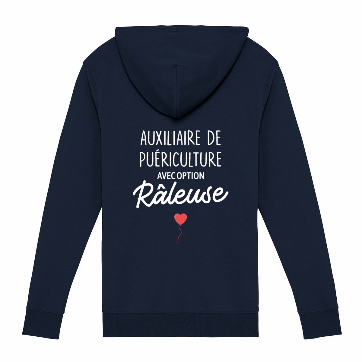 Gilet zippé Auxiliaire puériculture option raleuse