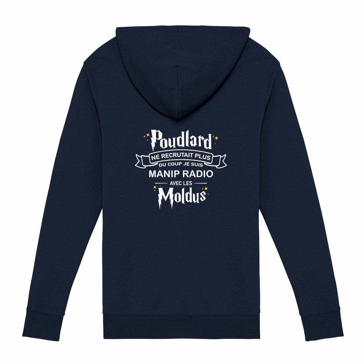 Gilet zippé manip radio poudlard