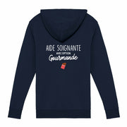 Gilet zippé Aide soignante option gourmande