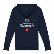 Gilet zippé ASV option gourmande - dos_0