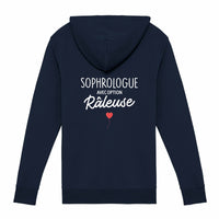 Gilet zippé Sophrologue option raleuse