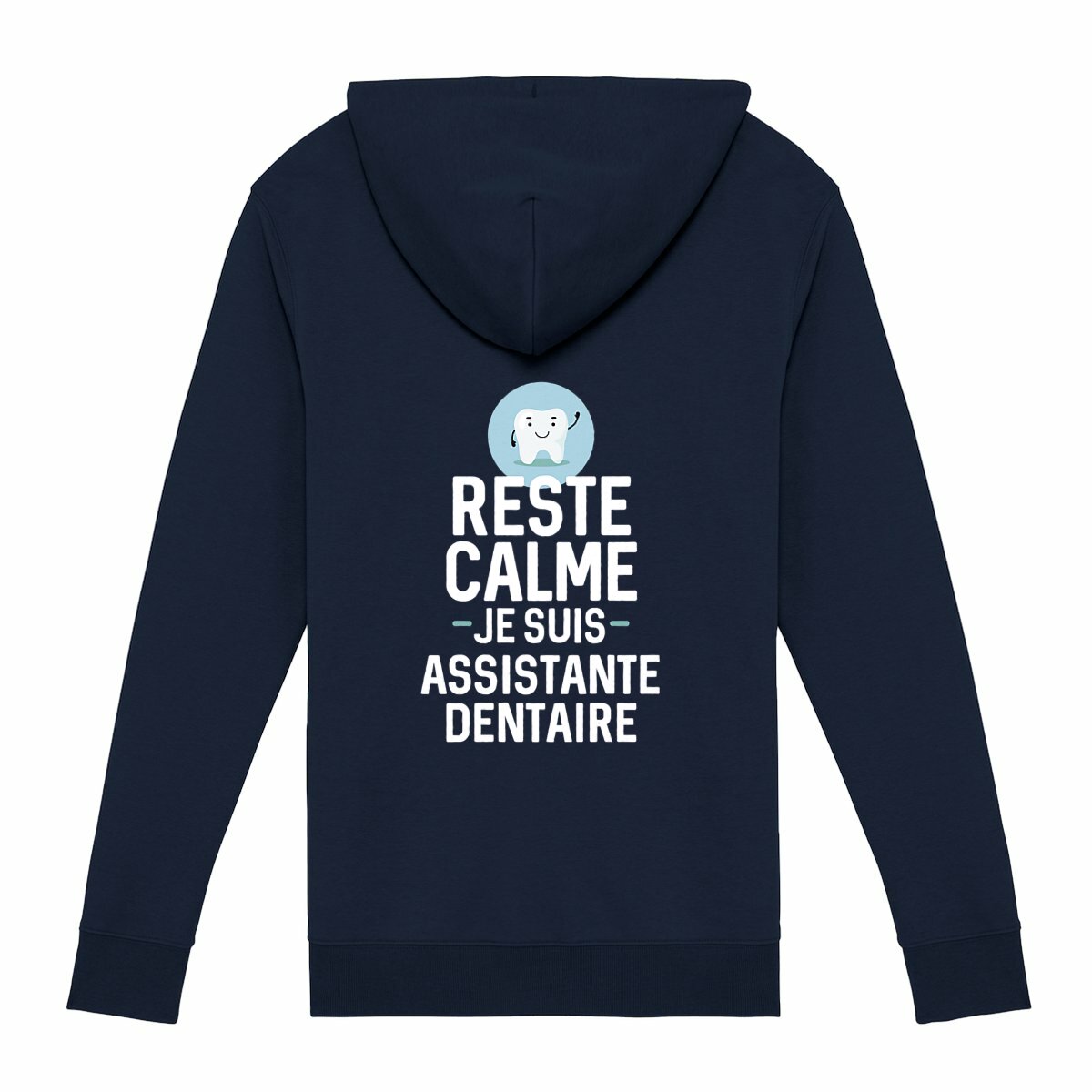 Gilet zippé reste calme Assistante dentaire