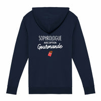 Gilet zippé Sophrologue option gourmande