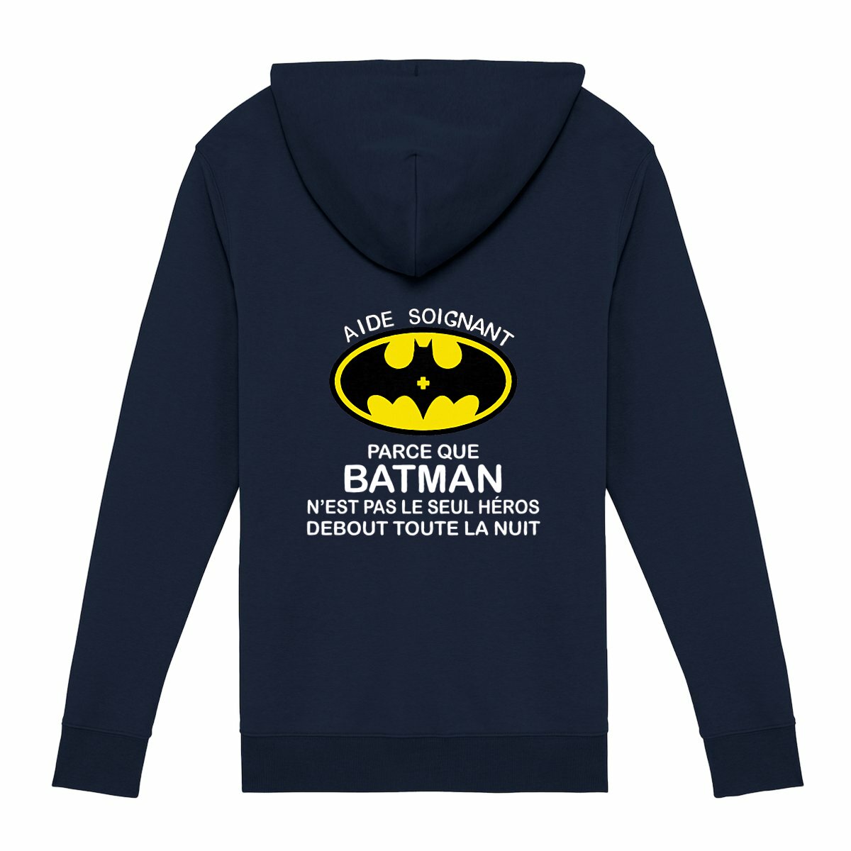 Gilet zippé Aide Soignant Batman