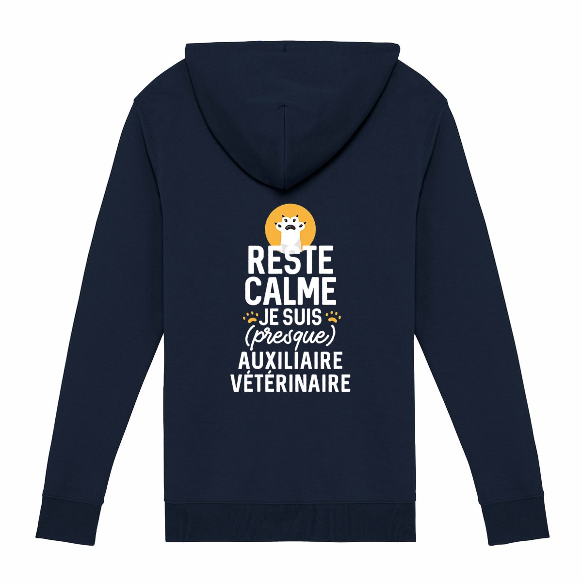 Gilet zippé reste calme Auxiliaire vétérinaire