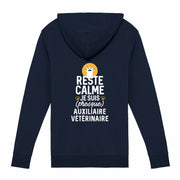 Gilet zippé reste calme Auxiliaire vétérinaire