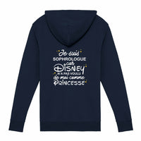 Gilet zippé sophrologue disney