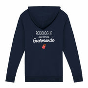 Gilet zippé Podologue option gourmande