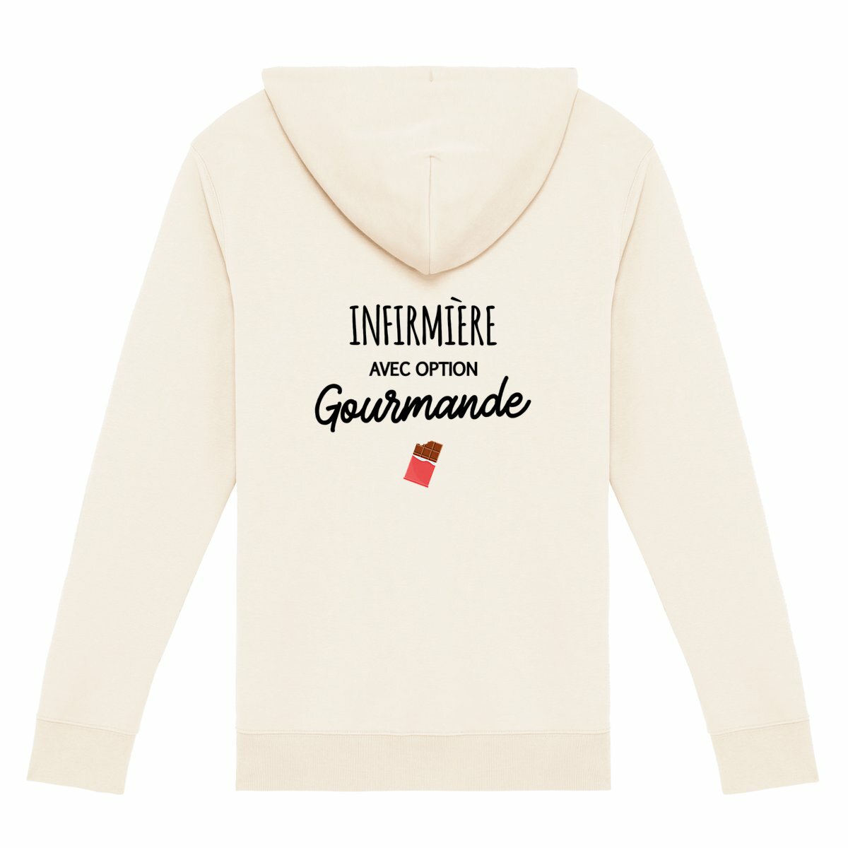 Gilet zippé Infirmière option gourmande