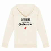 Gilet zippé Infirmière option gourmande