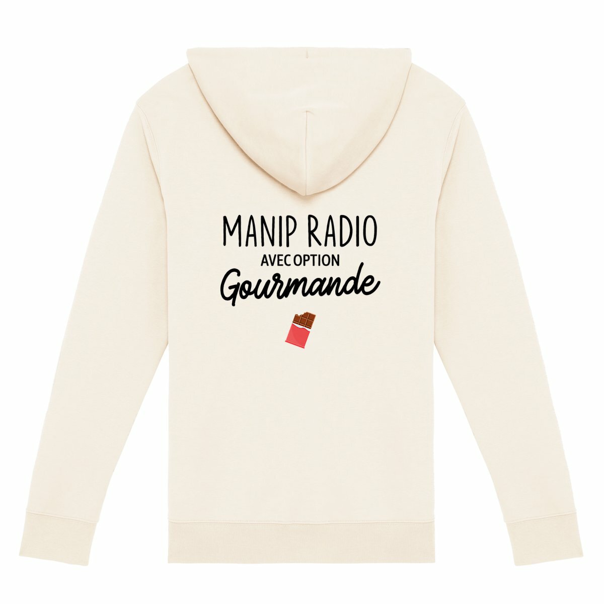 Gilet zippé Manip radio option gourmande - dos_0
