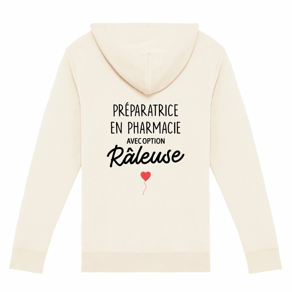 Gilet zippé Preparatrice en pharmacie option raleuse