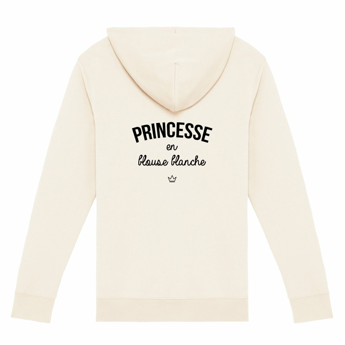 Gilet zippé Princesse en blouse blanche
