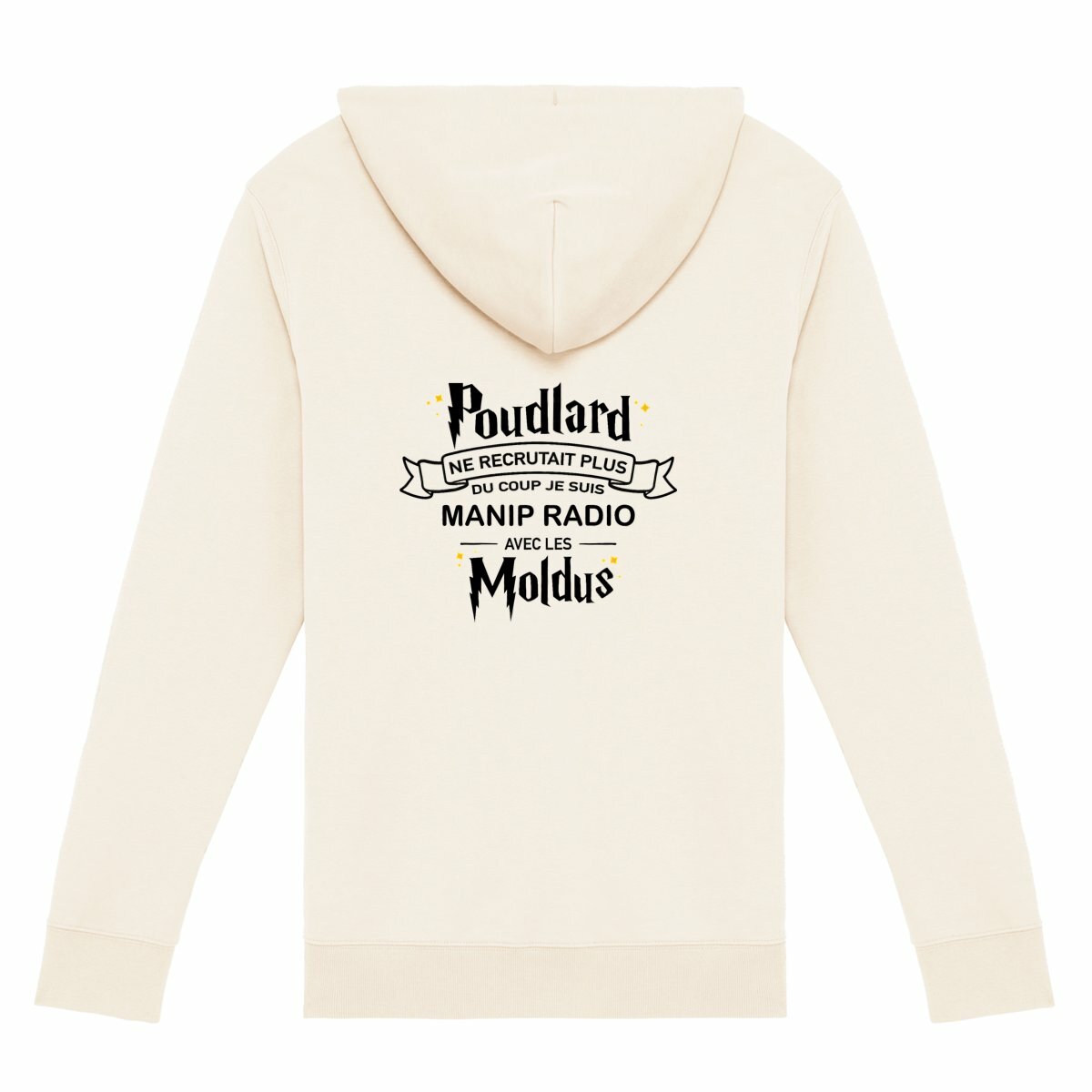 Gilet zippé manip radio poudlard