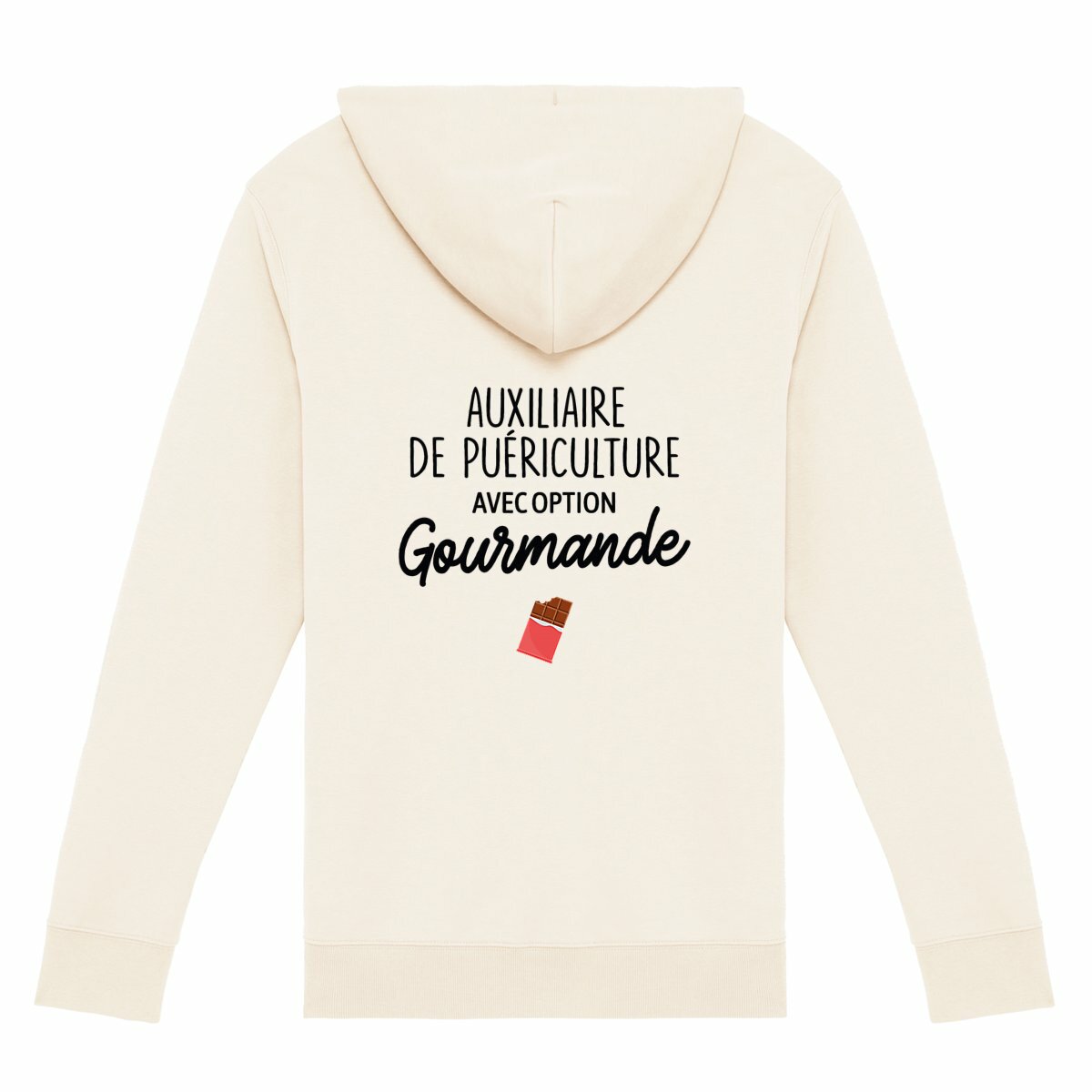 Gilet zippé Auxilliaire puériculture option gourmande