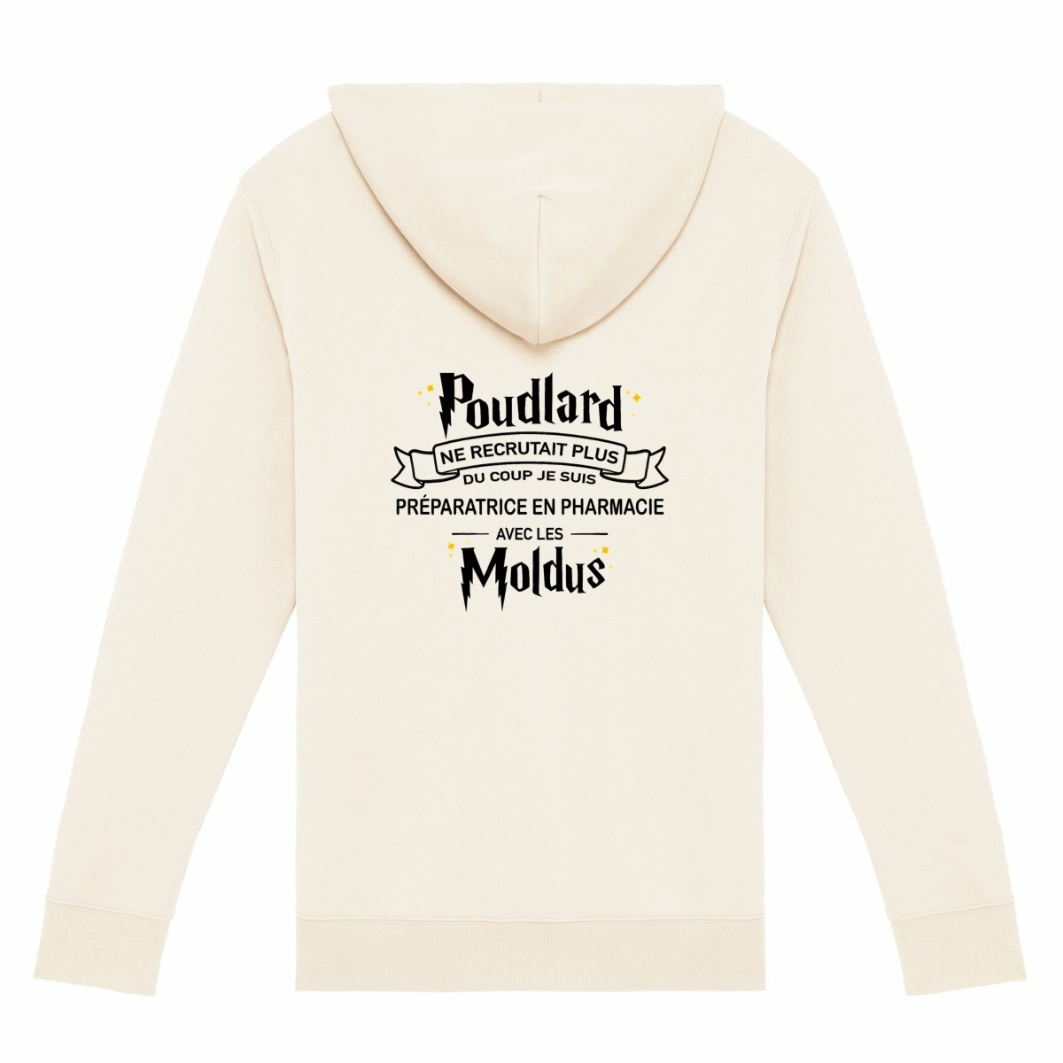 Gilet zippé preparatrice pharmacie poudlard