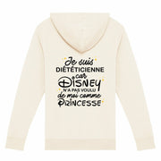 Gilet zippé Diététicienne Disney  - dos_0
