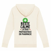Gilet zippé reste calme Préparatrice en pharmacie