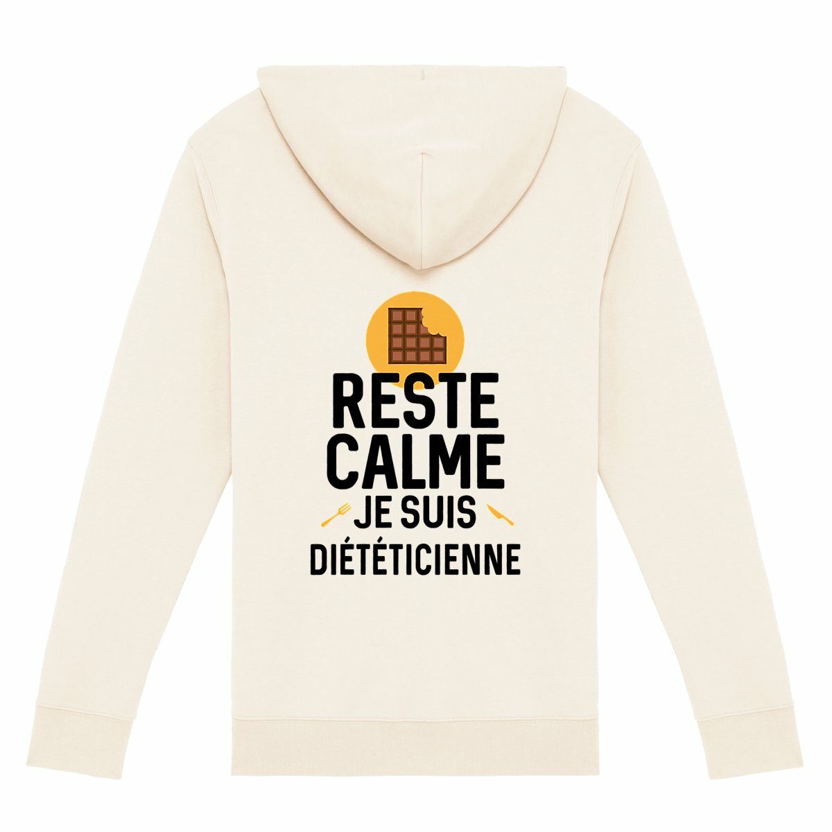 Gilet zippé reste calme Dieteticienne