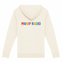 Gilet zippé Manip Radio Multicolor - dos_0