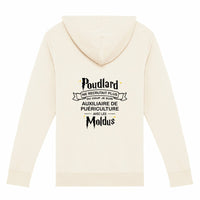 Gilet zippé Auxiliaire de puériculture Poudlard - dos_0