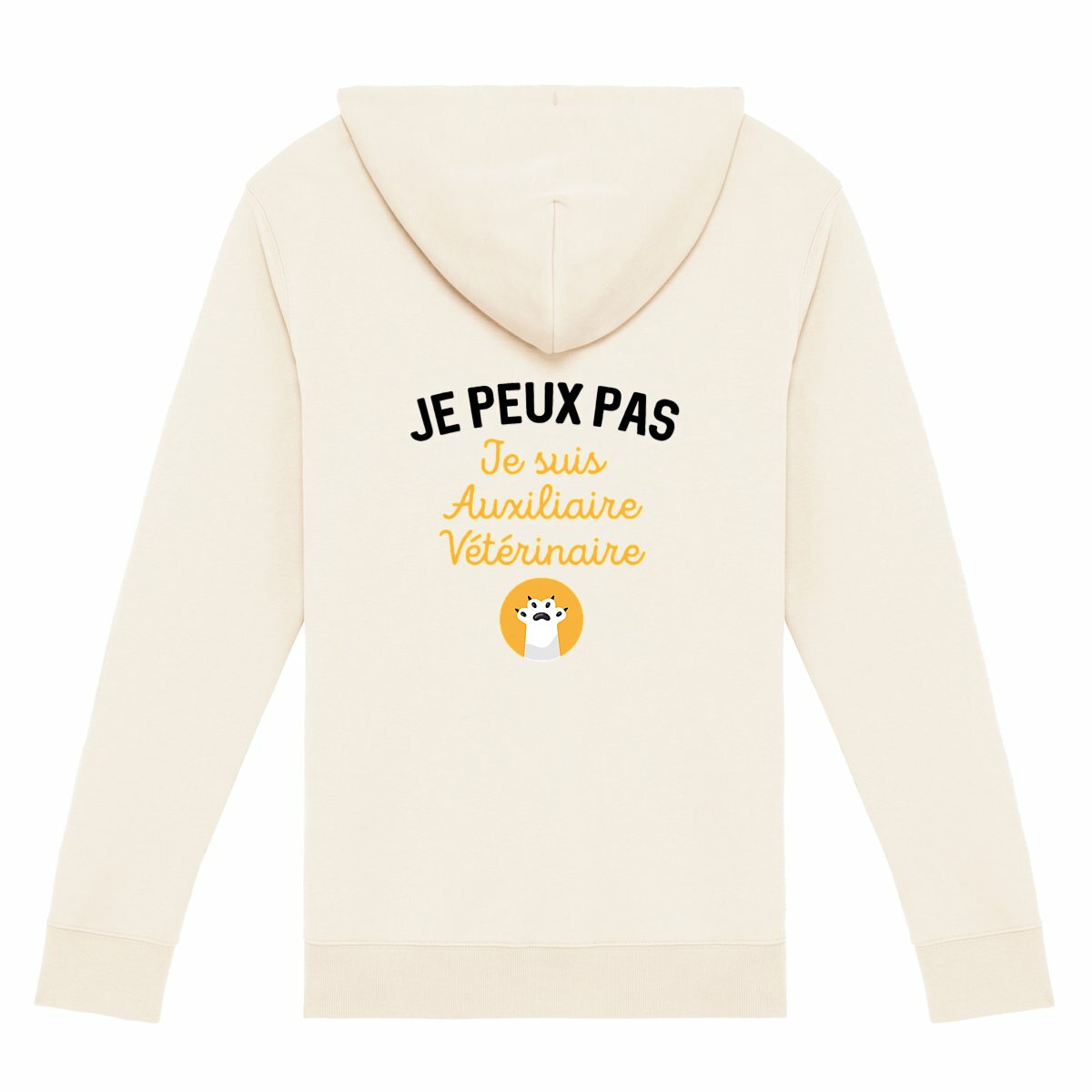 Gilet zippé je peux pas je suis Auxiliaire vétérinaire