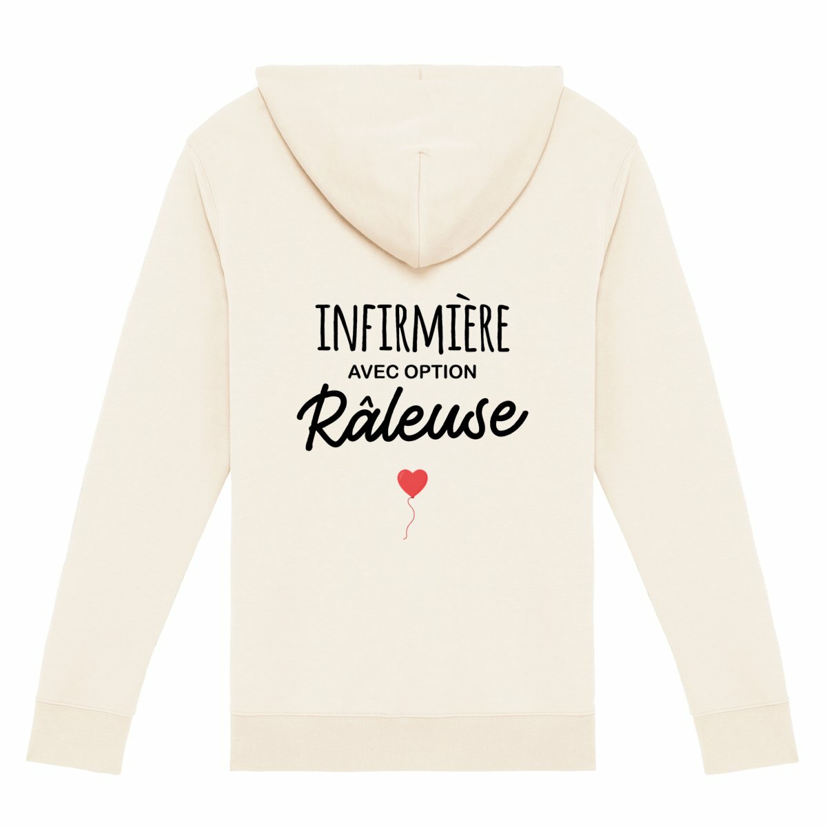 Gilet zippé Infirmière option râleuse