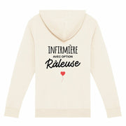 Gilet zippé Infirmière option râleuse