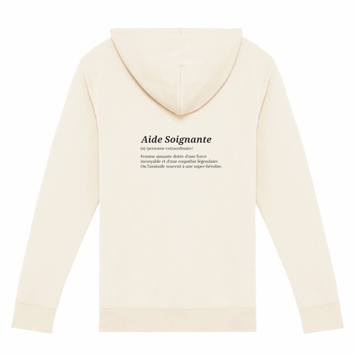 Gilet zippé Signification aide soignante