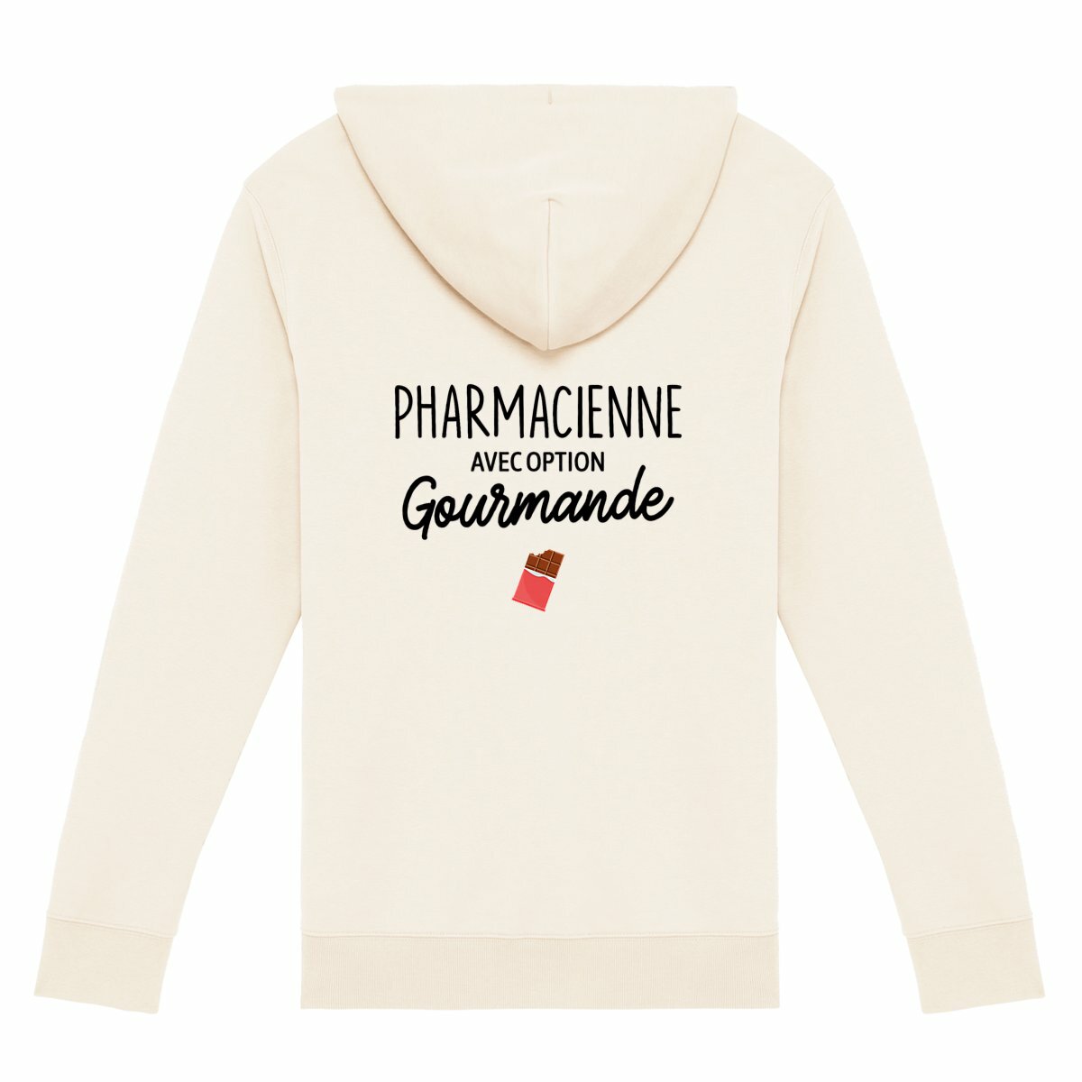 Gilet zippé Pharmacienne option gourmande - dos_0