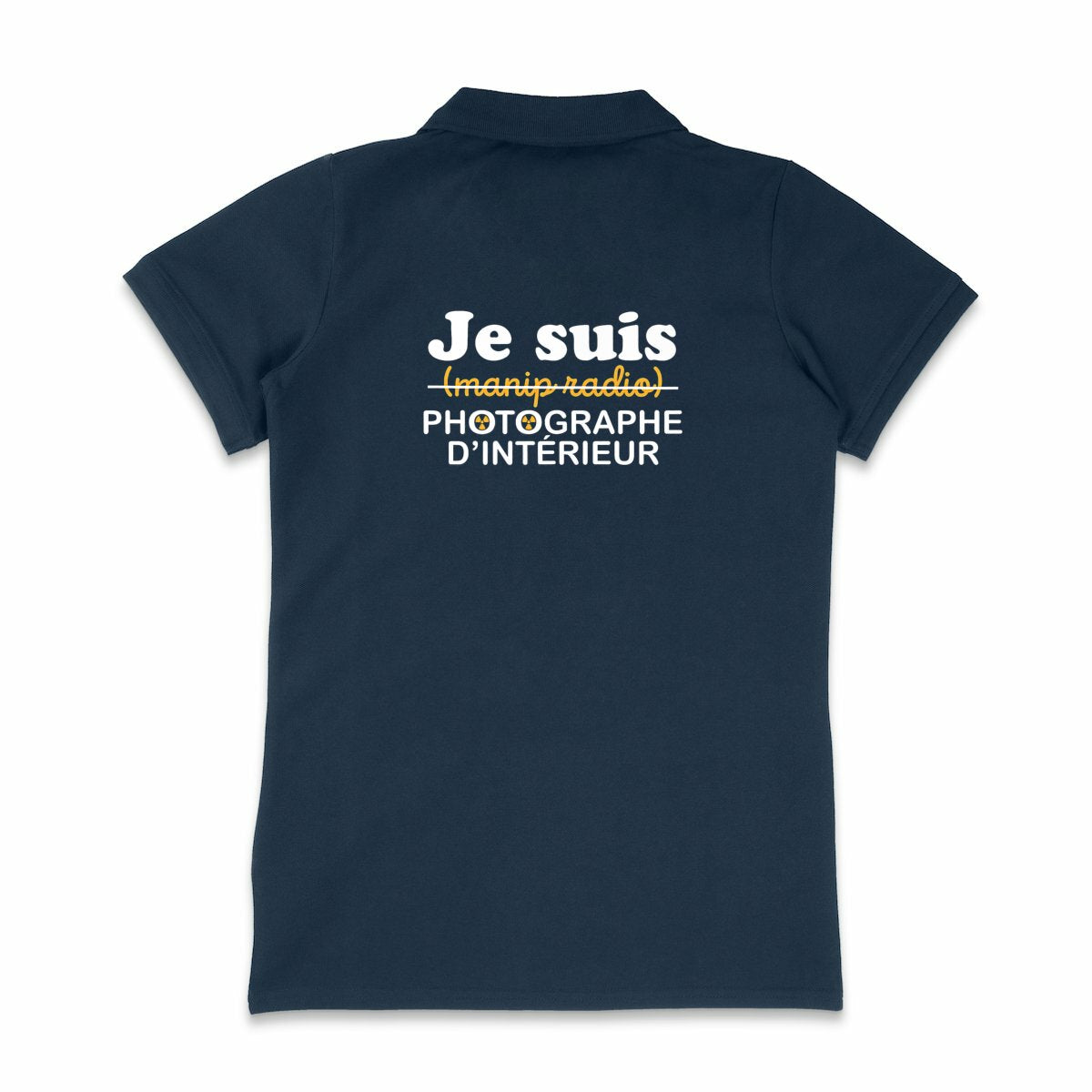 Polo Manip Radio je suis photographe d'intérieur femme