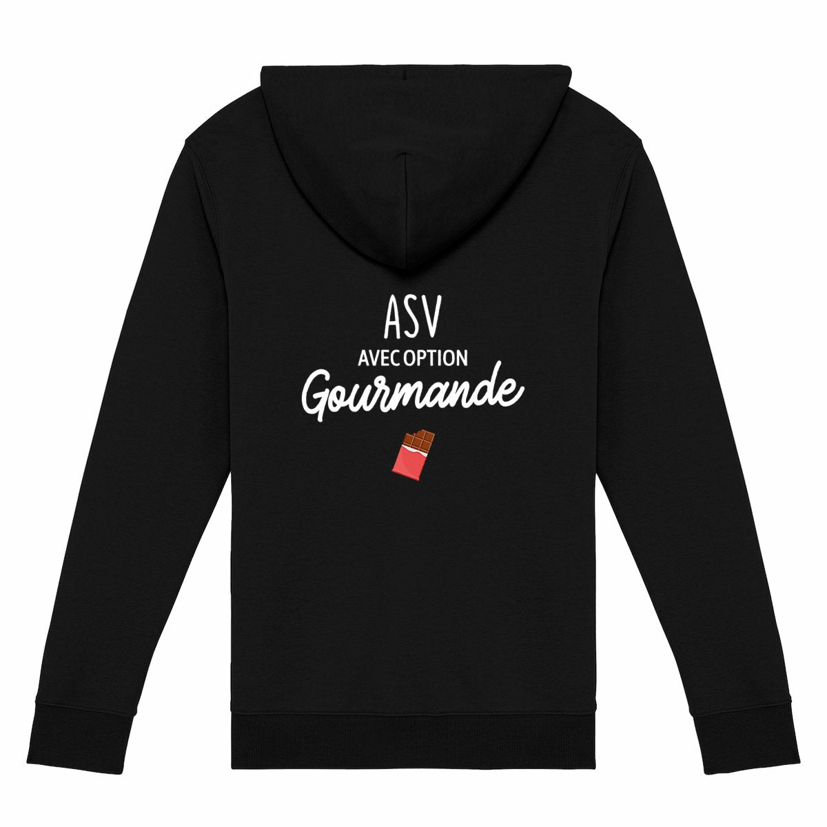 Gilet zippé ASV option gourmande - dos_1