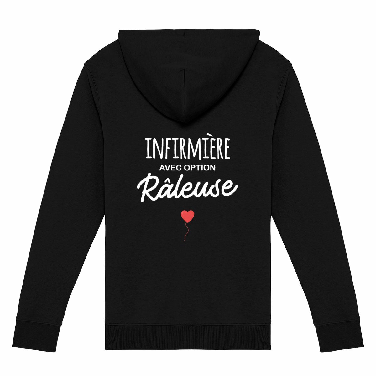 Gilet zippé Infirmière option râleuse