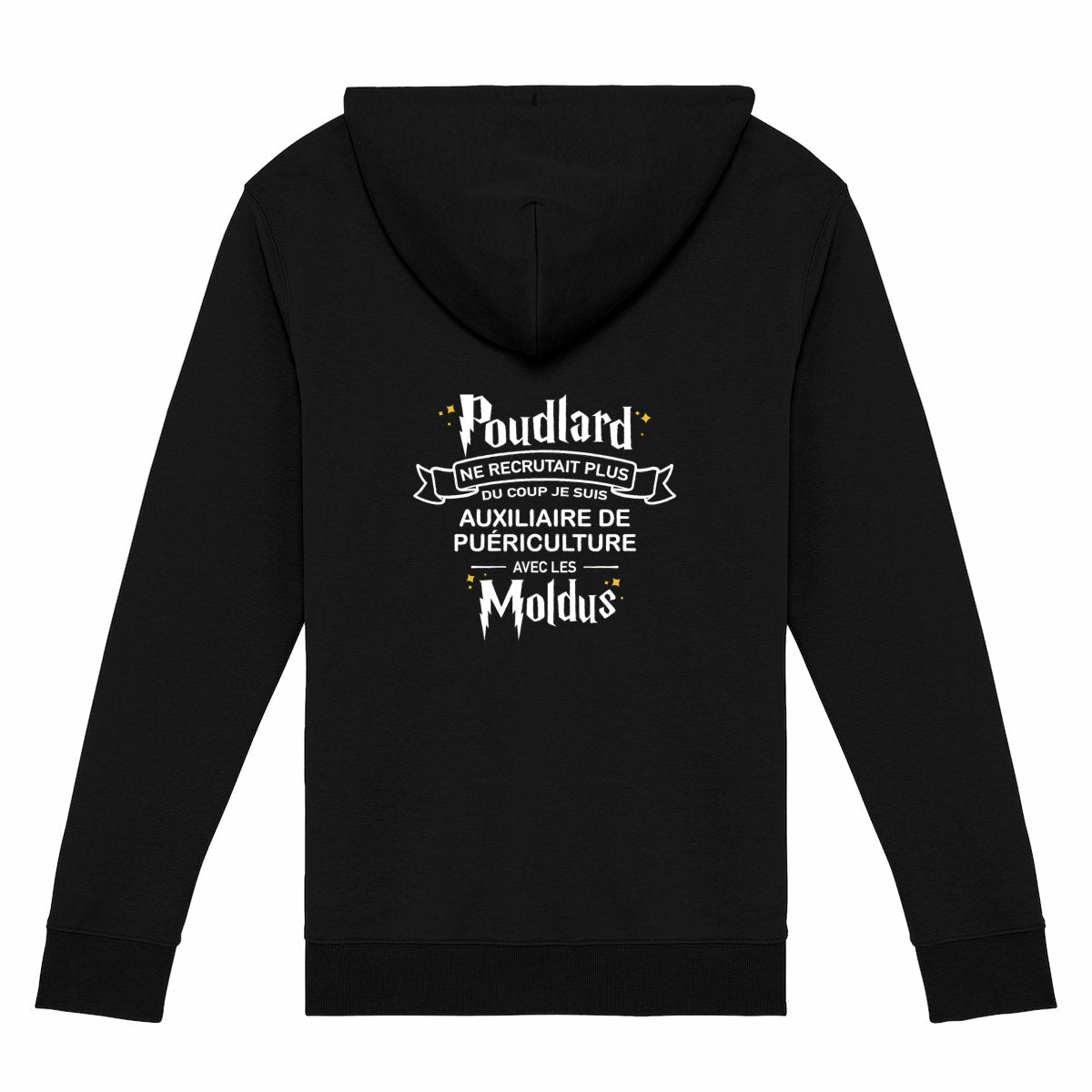 Gilet zippé Auxiliaire de puériculture Poudlard - dos_1